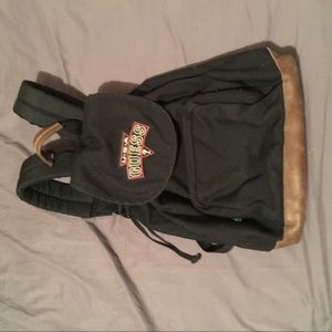 GUESS JEANS? DRAWSTRING BOOK BAG ,